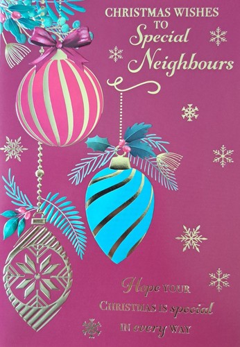 For the neighbours - the, christmas