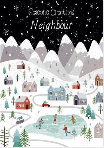 Doodlecards neighbour - doodlecards,