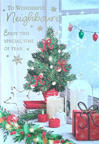 For the neighbours christmas - for,