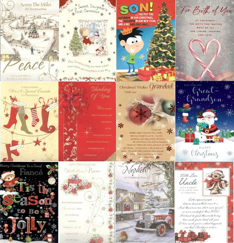 Large christmas cards - cards, for