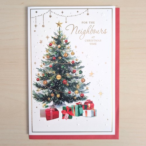 Neighbours christmas card - christmas,