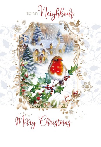 Neighbour christmas greeting - christmas,