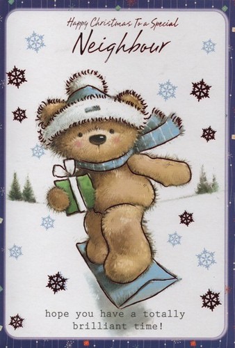 Neighbour christmas greeting - christmas,