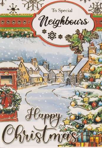 Neighbours christmas greeting - christmas,